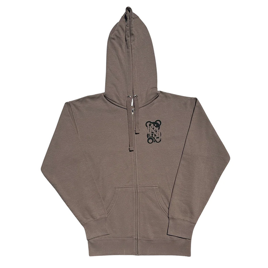 Couldn't Bear Losing You Mocha Zip Up