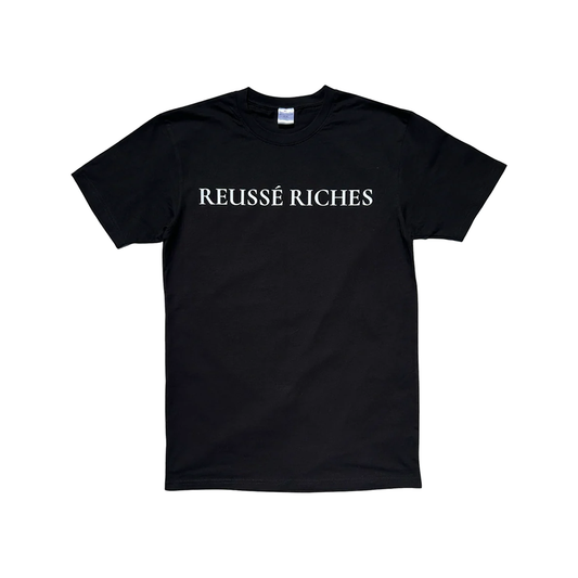 Reusse Reverse Tee Black