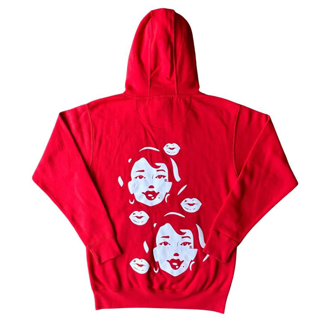 Lady Double R Red Hoodie